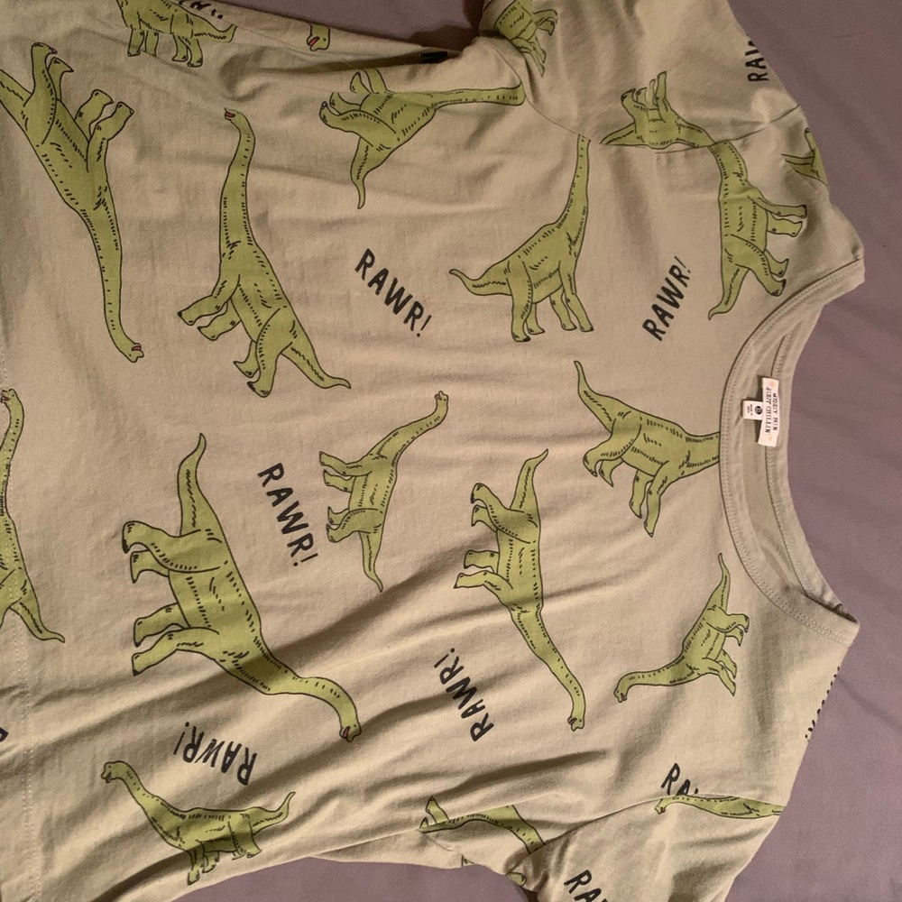 Dinosaur crop top